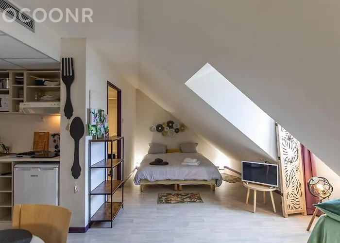 아파트 Grand 4 Personnes Bien Place Gare , Sanctuaire ,centre *